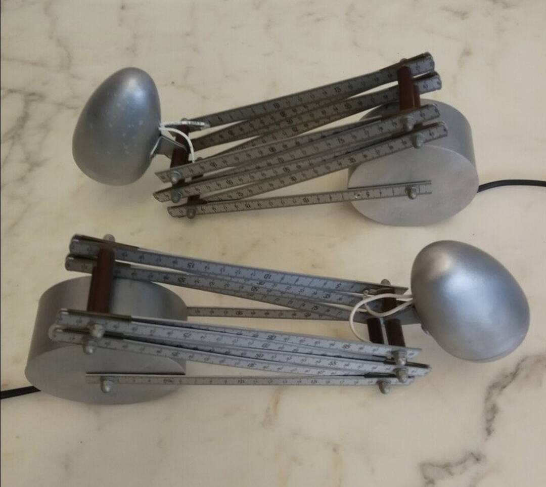 2 vintage AHA Demeter lamps from the 80s