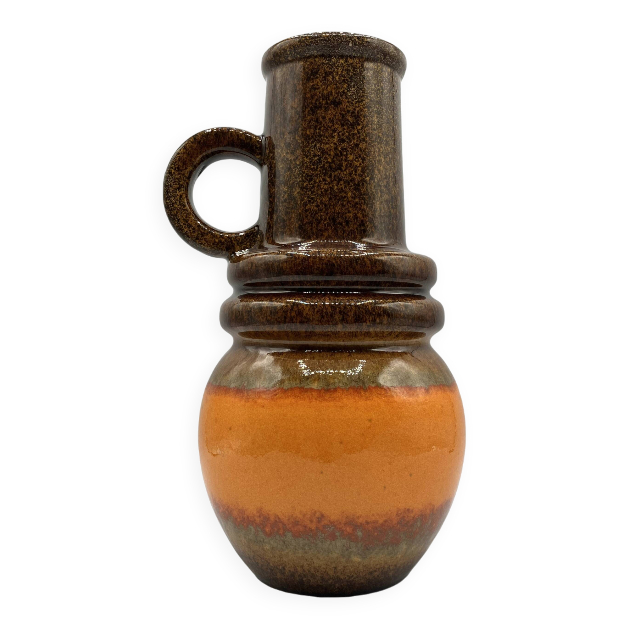 SCHEURICH ceramic vase • Design A.Seide • W. Germany • 70s