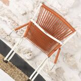 Folding Scoubidou armchair for children