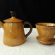 Coffee maker 1950 Mourre and Milon pottery of Provence Dieulefit