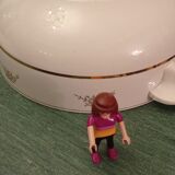 Old porcelain service