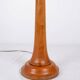 Paire de lampadaires en bois tourné style Art Deco, France, milieu XXe