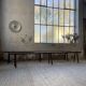 Pair of 3m solid oak farmhouse benches