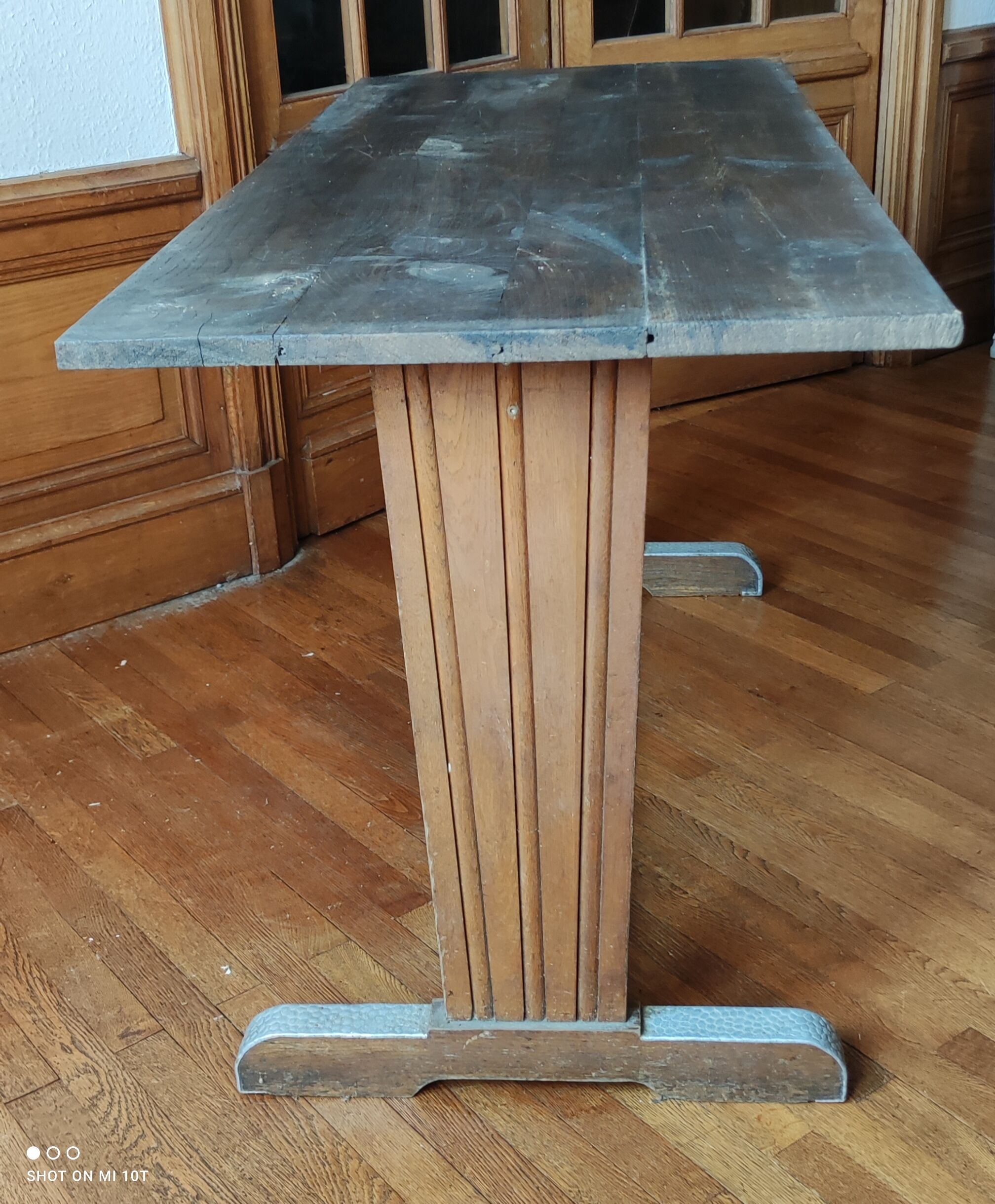 Old bistro table