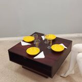 Table basse desserte vintage modulable avec bar 1960