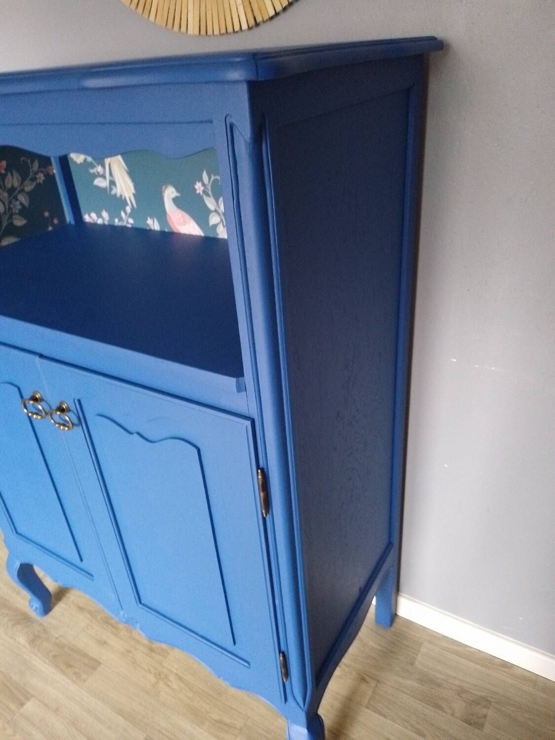 Restored kitchen furniture