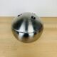 Seau à glace boule bowling inox 70's