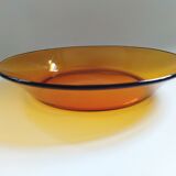 Duralex vintage amber glass bowl