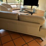Roche et Bobois Evidence leather sofa