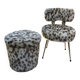 Chair and pouf Pelfran