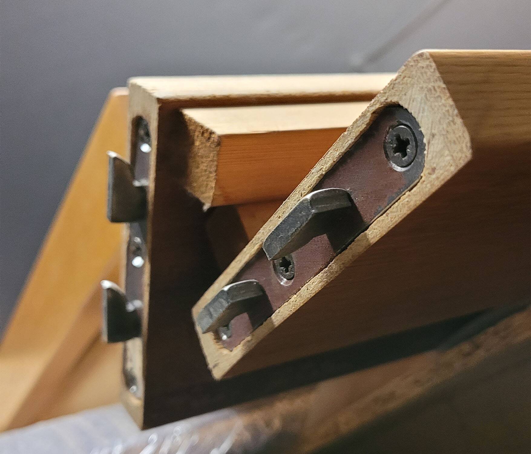 Teak bed, Danish design, 1970s, production: Denmark