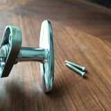 Solid chrome brass window handle