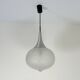 Vintage Iceglass Ceiling Lamp by Doria Leuchten