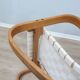 Vintage DONDOLO rocking chair Crassevig 1970s