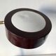 Lamp red garnet Jumo vintage 1970