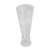 Vase flûte vintage avec col évasé