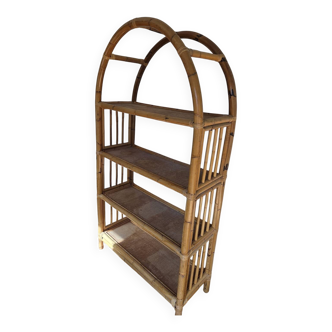 Bamboo standing shelf