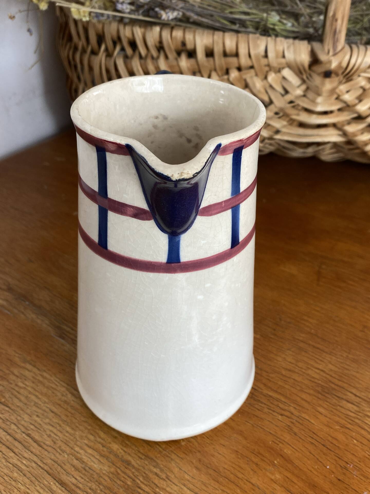 Earthenware pitcher, HBCM Béarn collection