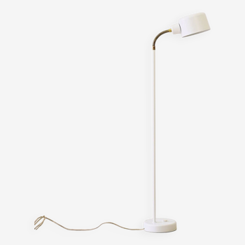 Lampe vintage en métal blanc