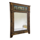 Miroir trumeau époque Restauration - Décor fixé sous verre