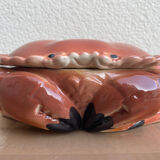 Crab box signed Michel Caugant