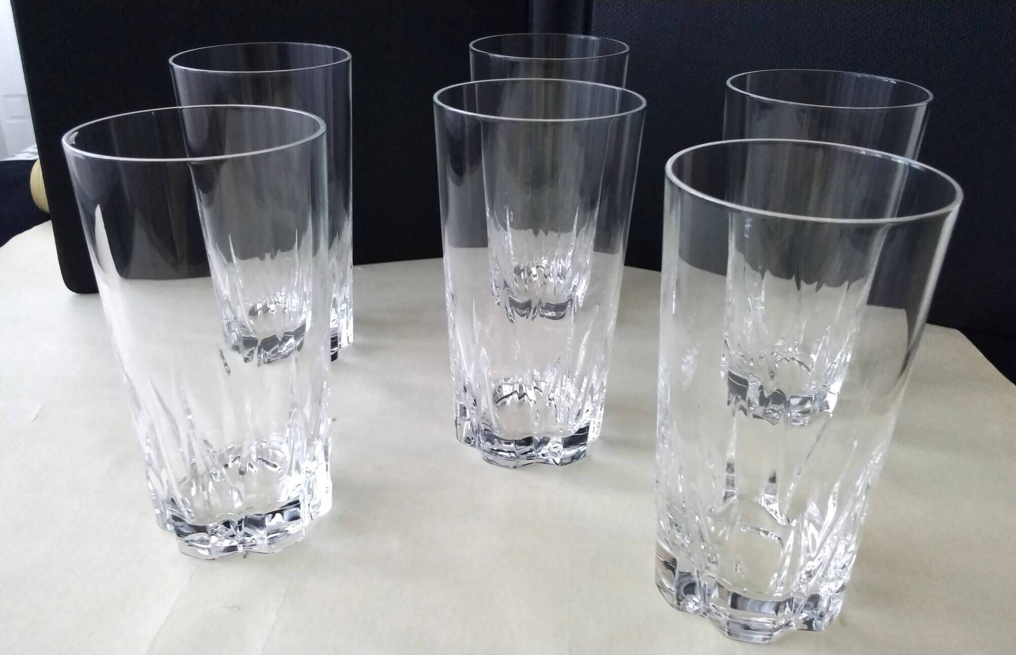 Box of 6 orangeade glasses in Cristal d'Arques Model Cheverny