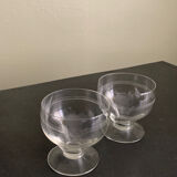 Stemmed glasses
