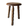 Old farm stool, tripod wooden countryside - vintage