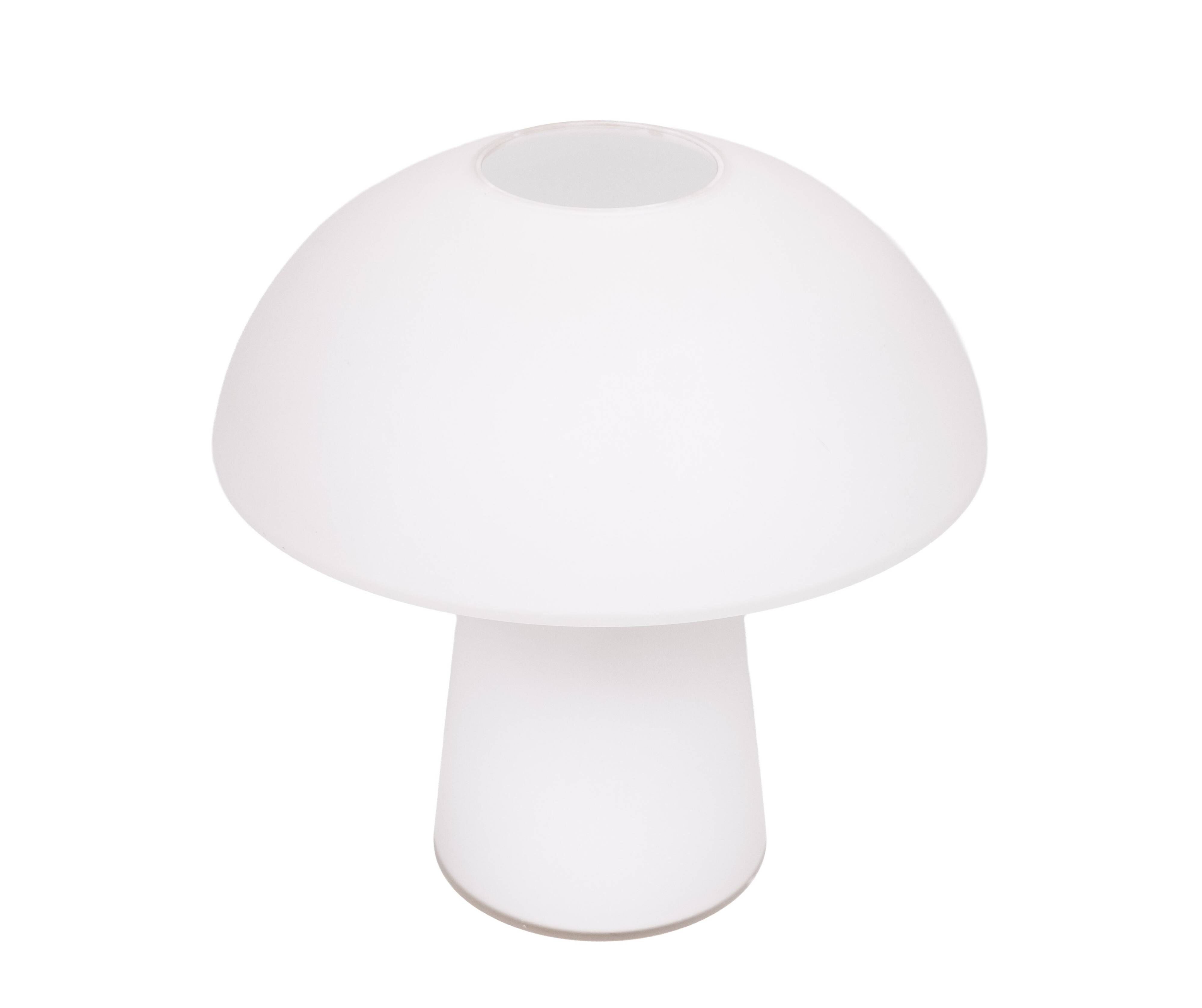 Grande lampe de table champignon par Glasshutte Limburg Allemagne années 1970