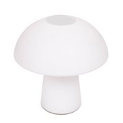Large Mushroom Table lamp by Glasshutte Limburg Germany 1970s