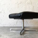 Leather stool, Denmark, 1960s