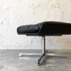 Leather stool, Denmark, 1960s