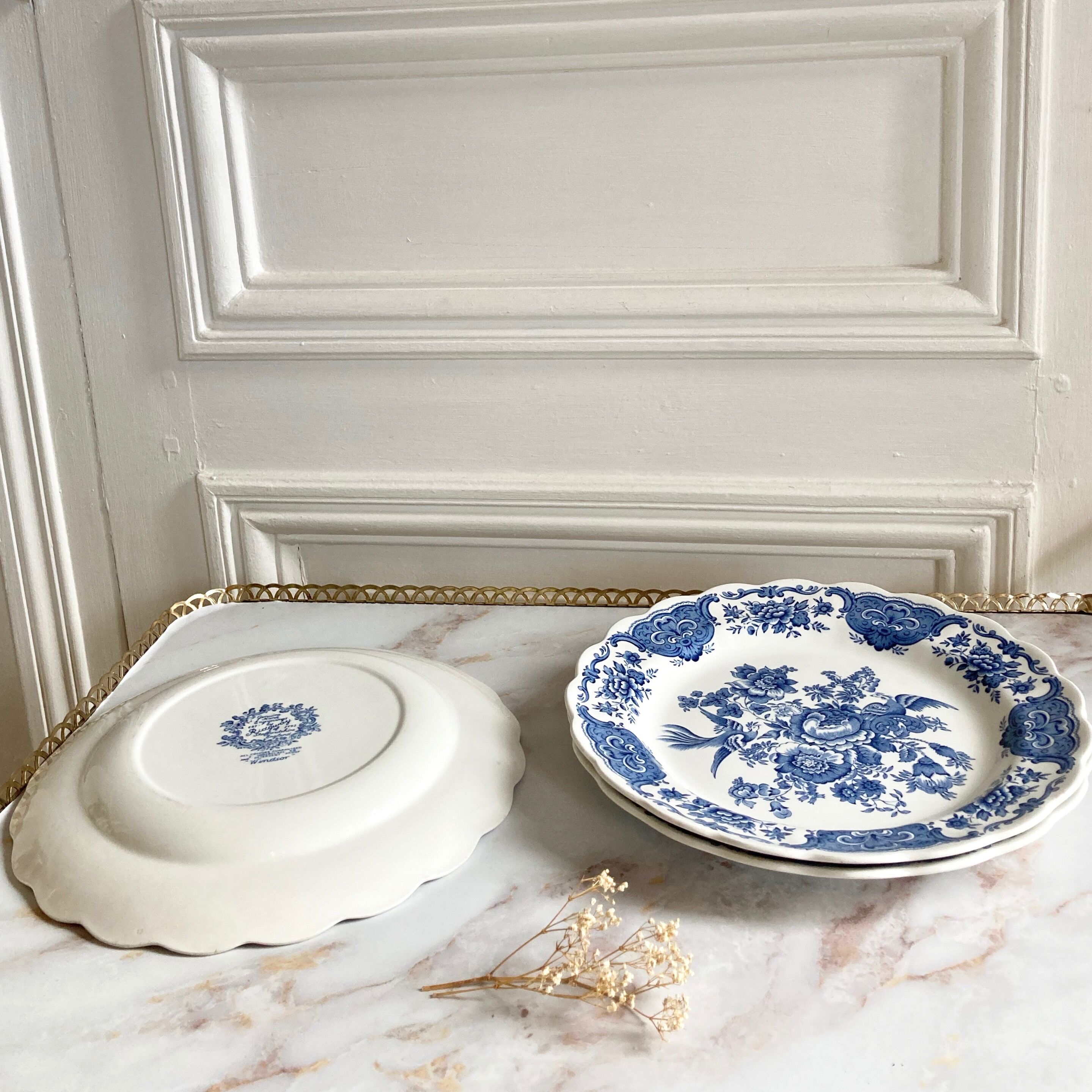 English Ridgway Windsor Flat Plates