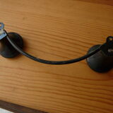 Metal coat holder with two racks