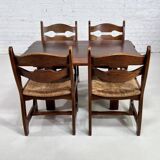 Sébastien Coffee Table attributed to Guillerme & Chambron for Vos Maison