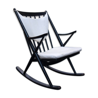 Rocking chair designed by Frank Reenskaug 50s