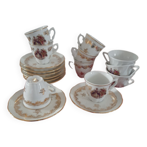 Vintage tasse de café porcelaine