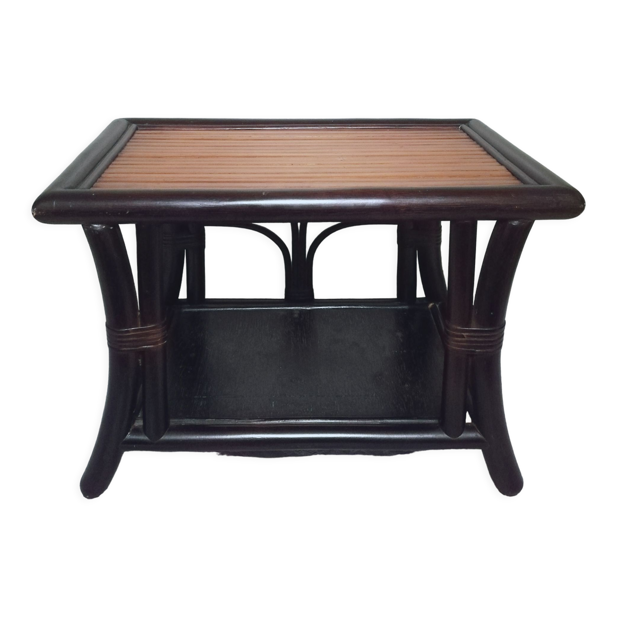 Coffee table in bamboo