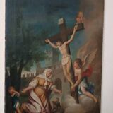 Old painting - oil on canvas - Italian school, 18th century