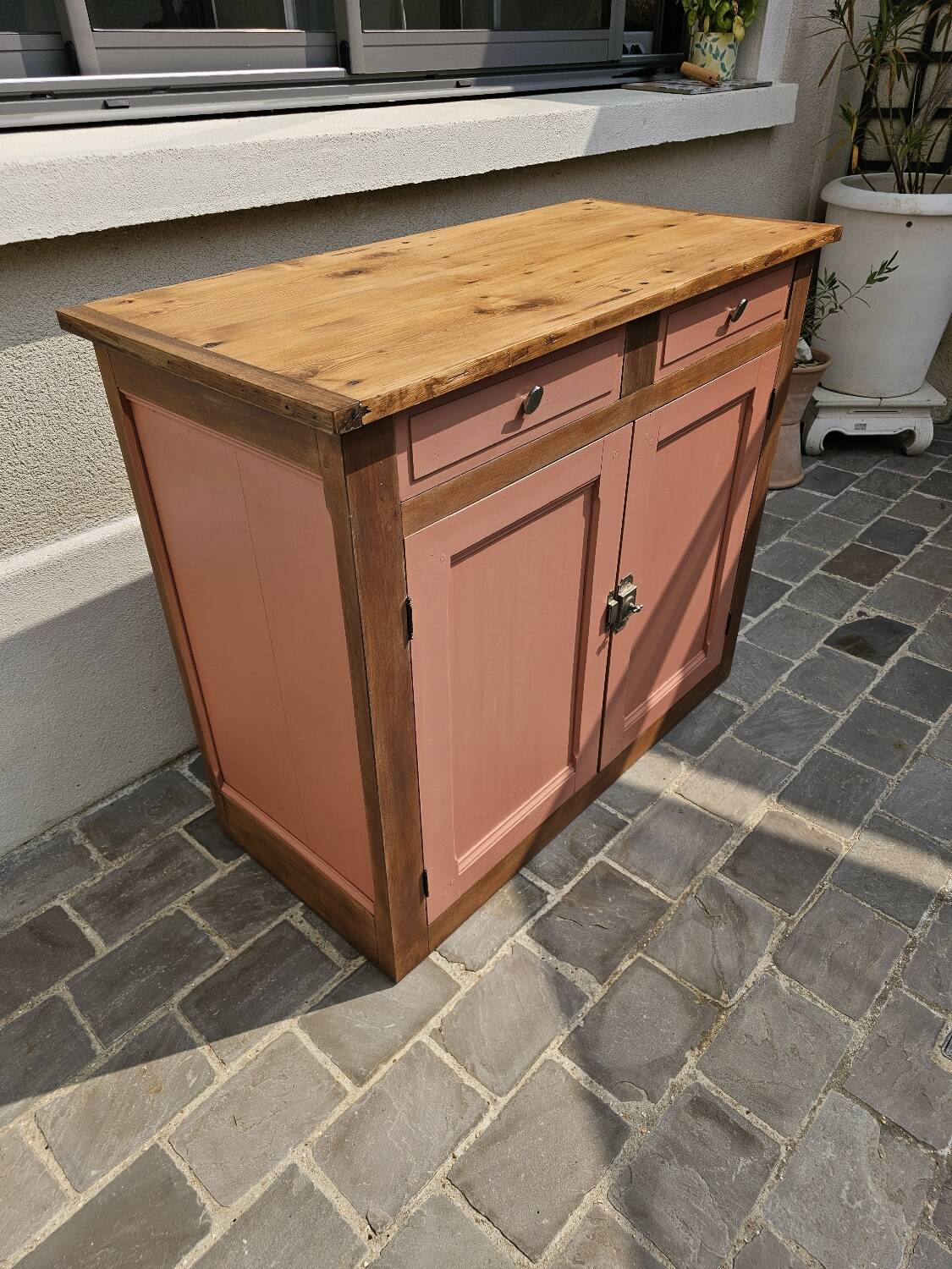 Parisian buffet Wood & terracotta