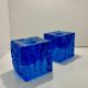Candlestick - Bohemian glass - Vladislav - Czechoslovakia - 1970