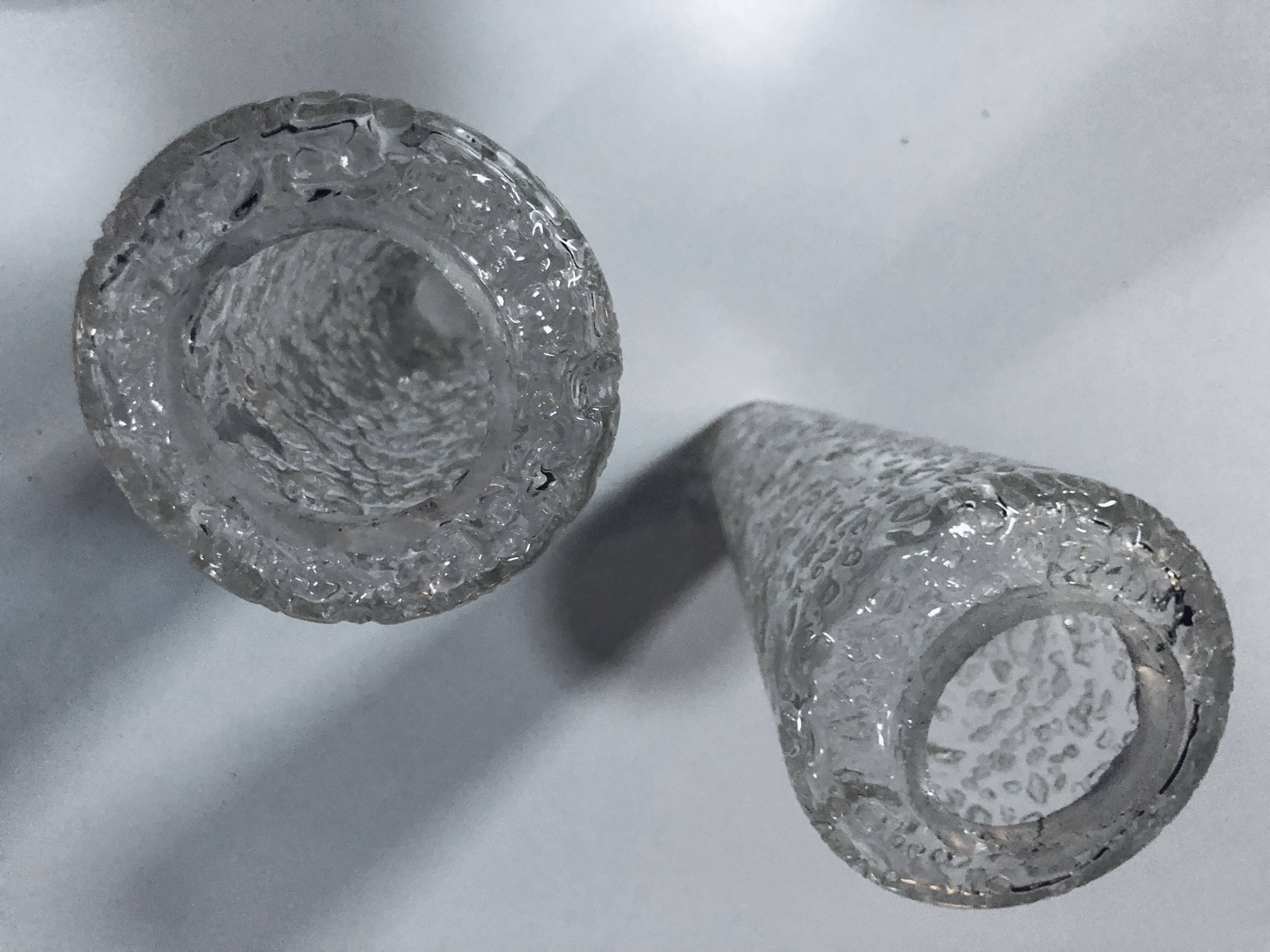 Vintage double wall light • steel, brass & glass • 1950