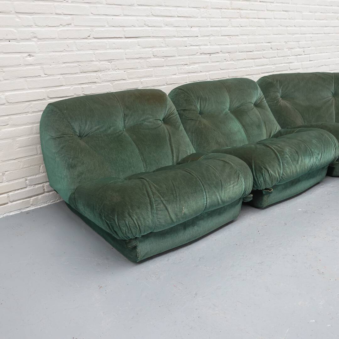 Canapé Modulaire Nuvolone Rino Maturi Mimo Padova Années 1970