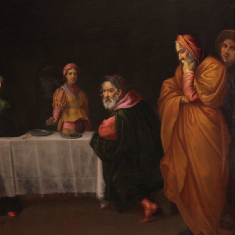 Grande peinture italienne du XVIIe siècle, Le Festin d'Hérode avec Salomé.