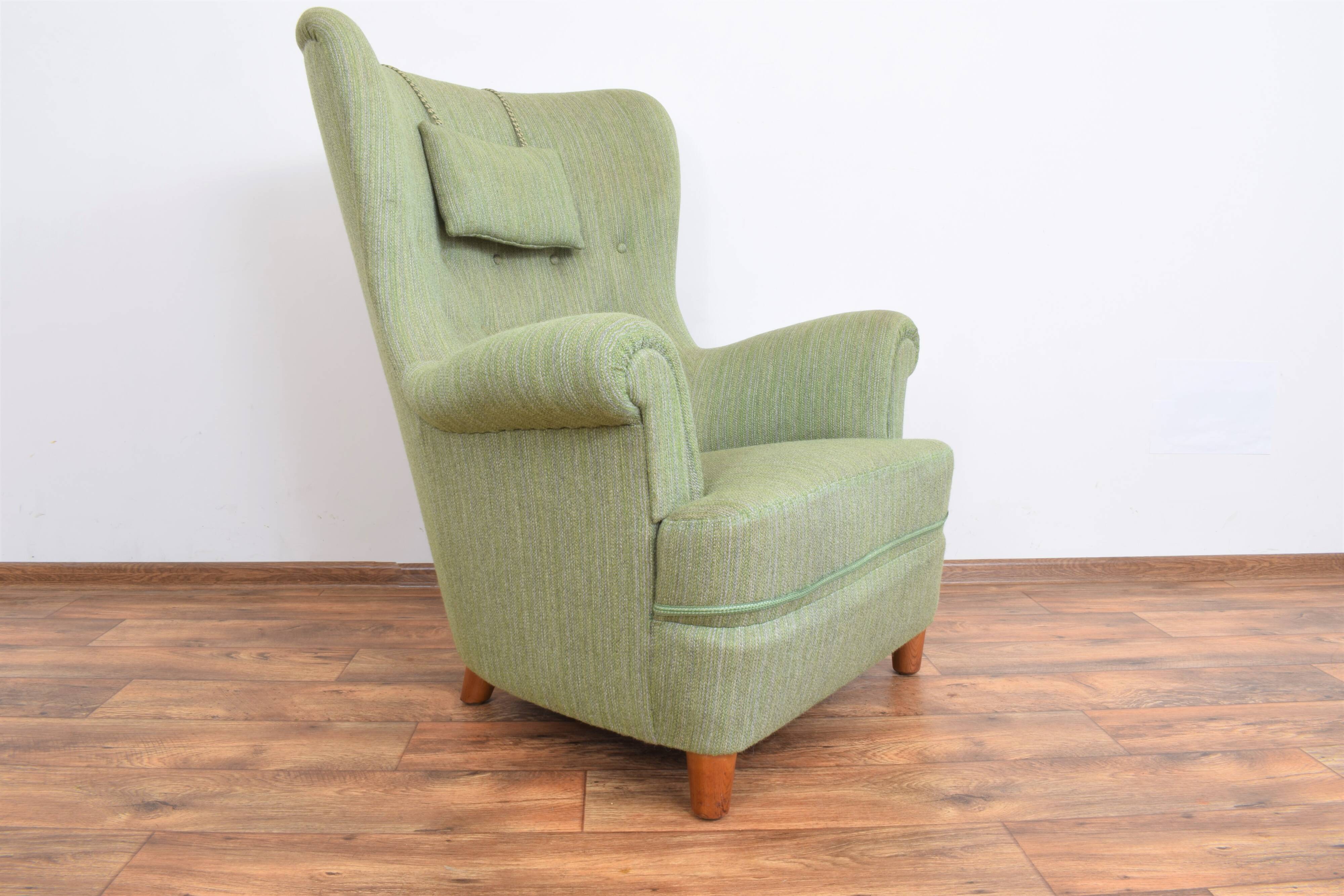 Mid-Century Swedish Teak Armchair, 1960s.