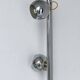 Vintage Goffredo Reggiani floor lamp in chromed metal, Italian Space Age, 1960s