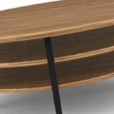 Table basse scandinave vintage en teck