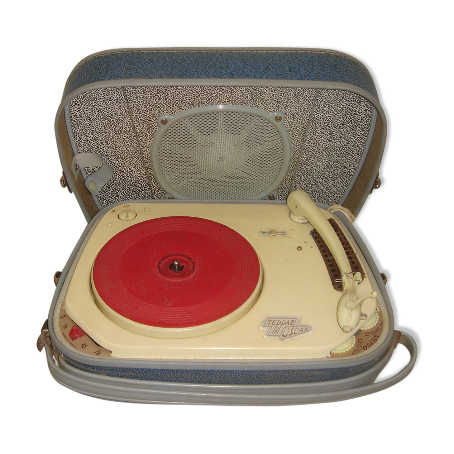 Former electrophone tépaz from 1950