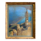 Tableau Edouard Pannetier (1884-1965) Eastern Mediterranean Estuary