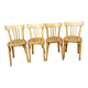 Set of 4 Baumann bistro chairs